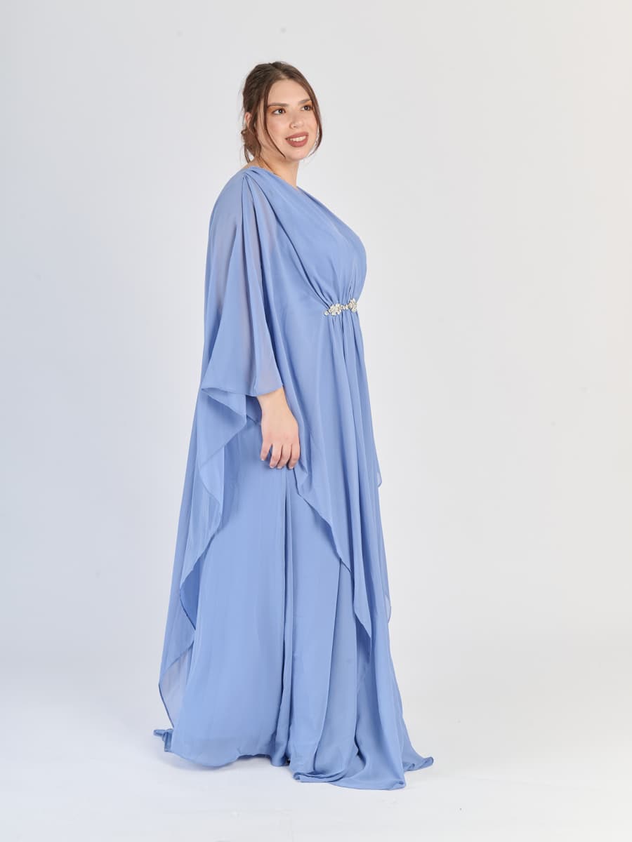 Vestito da sera Lavanda, tessuto leggero, colore dolce