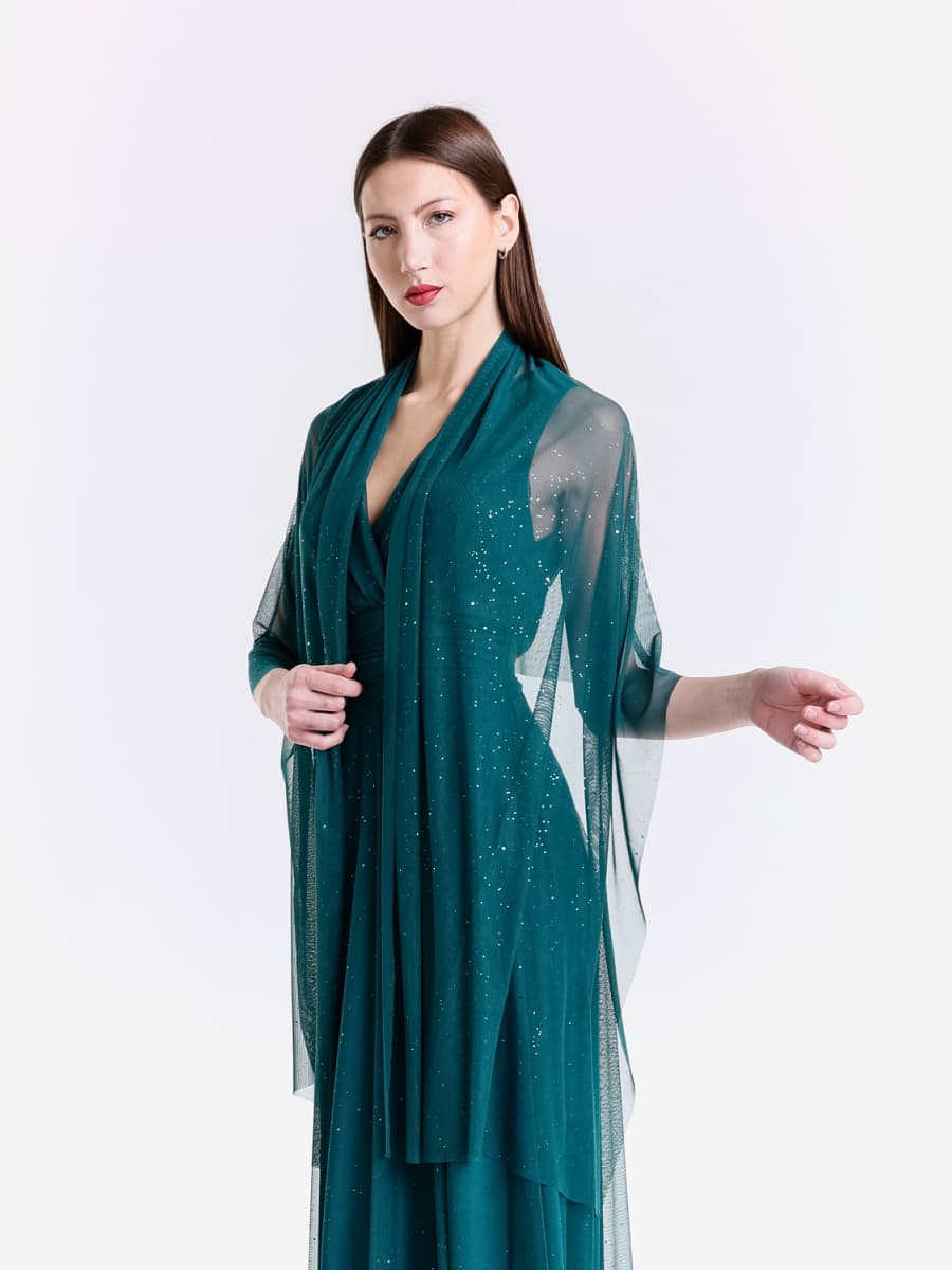 chiffon leggero per abito e coprispalle