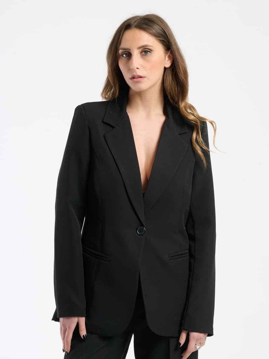 Ensemble nero: blazer
