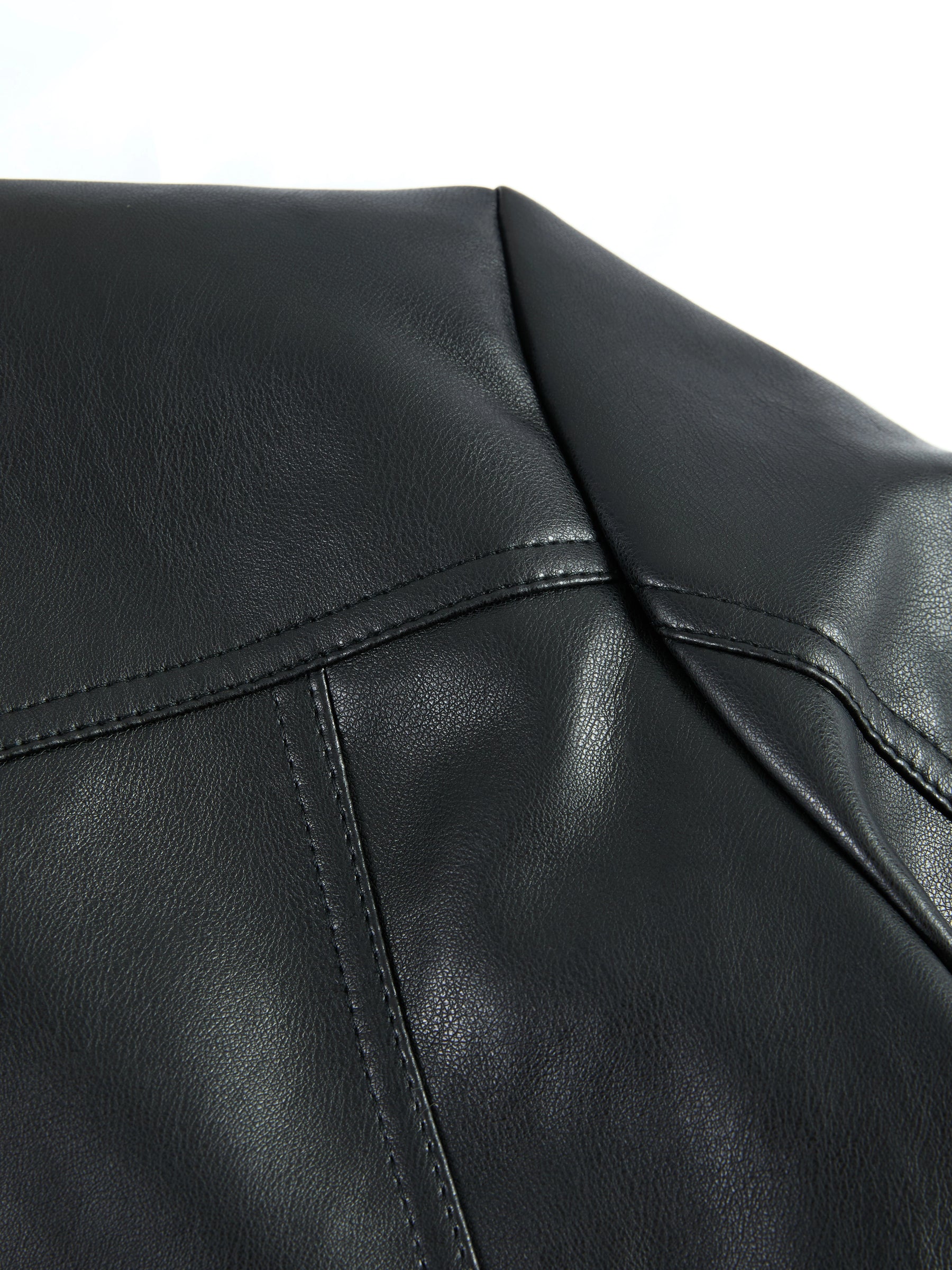 Giubbotto Biker in Pelle con Pelliccia, Giacca Moto Inverno Donna con Collo in Pelliccia, Chiusura a Cerniera e Fibbia Regolabile