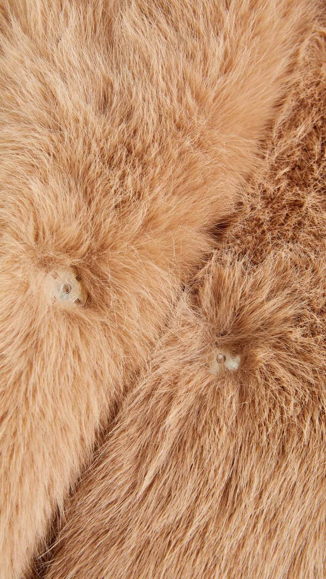 Cappotto corto in pelliccia sintetica con colletto a revers e cintura