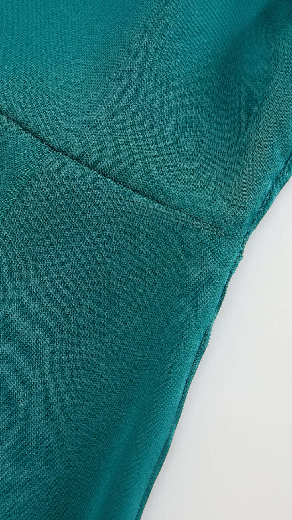 Abito Lungo Monospalla con Collarino e Fiocco in Satin - Eleganza per Matrimoni e Serate Speciali（副本）