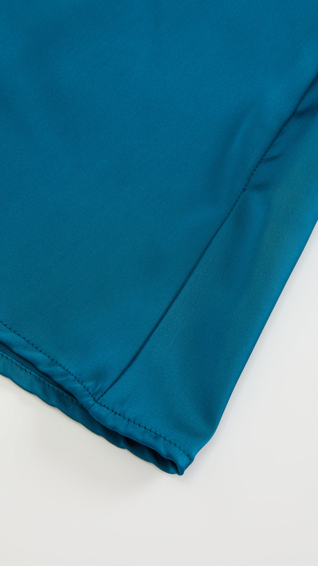 Abito Lungo Monospalla con Collarino e Fiocco in Satin - Eleganza per Matrimoni e Serate Speciali（副本）
