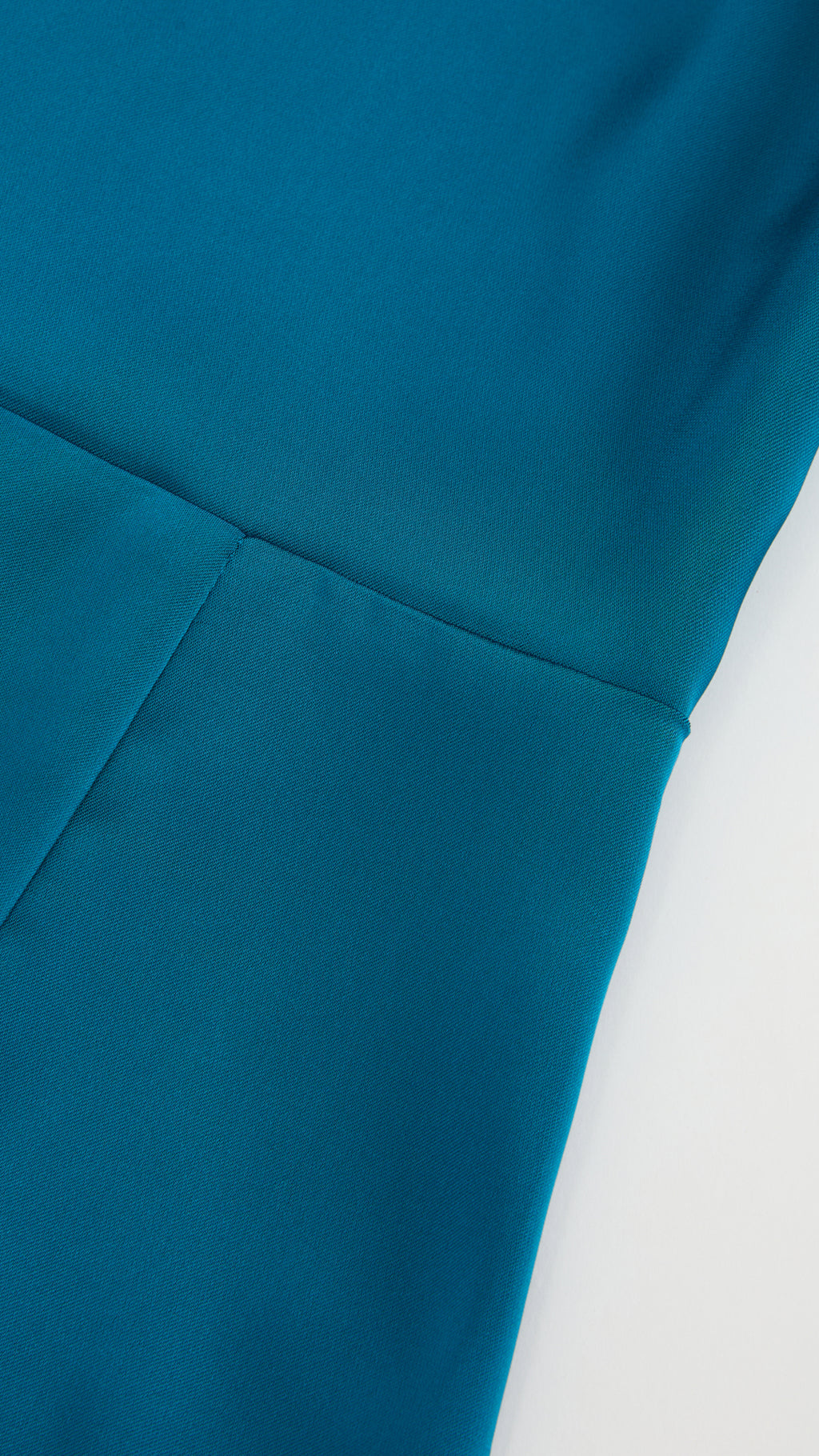Abito Lungo Monospalla con Collarino e Fiocco in Satin - Eleganza per Matrimoni e Serate Speciali（副本）