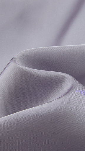 Abito Lungo Monospalla con Collarino e Fiocco in Satin - Eleganza per Matrimoni e Serate Speciali