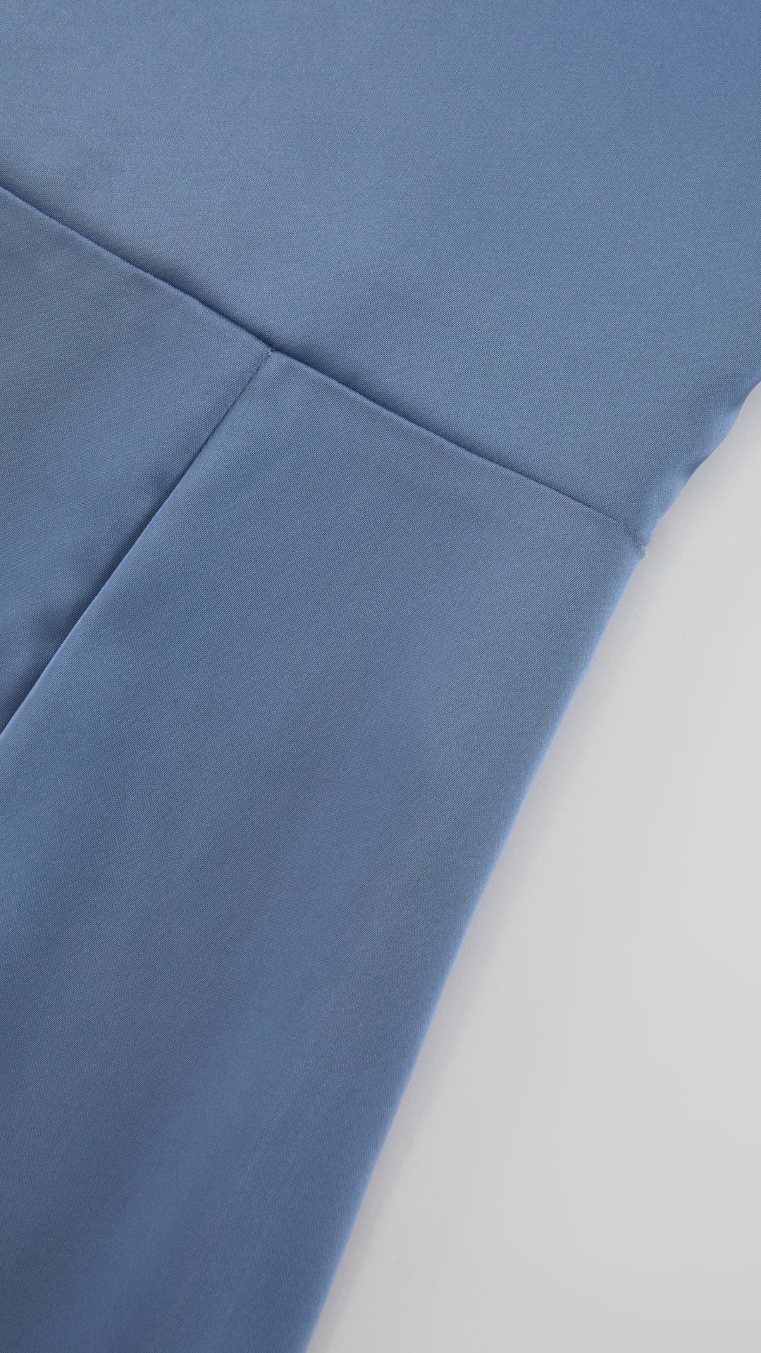 Abito Lungo Monospalla con Collarino e Fiocco in Satin - Eleganza per Matrimoni e Serate Speciali（副本）