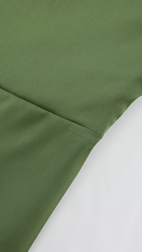 Abito da Sera Monospalla in Satin con Spacco - Elegante e Sensuale per Eventi Speciali