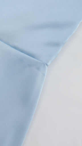 Abito da Sera Monospalla in Satin con Spacco - Elegante e Sensuale per Eventi Speciali