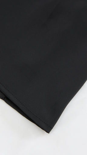 Abito da Sera Monospalla in Satin con Spacco - Elegante e Sensuale per Eventi Speciali