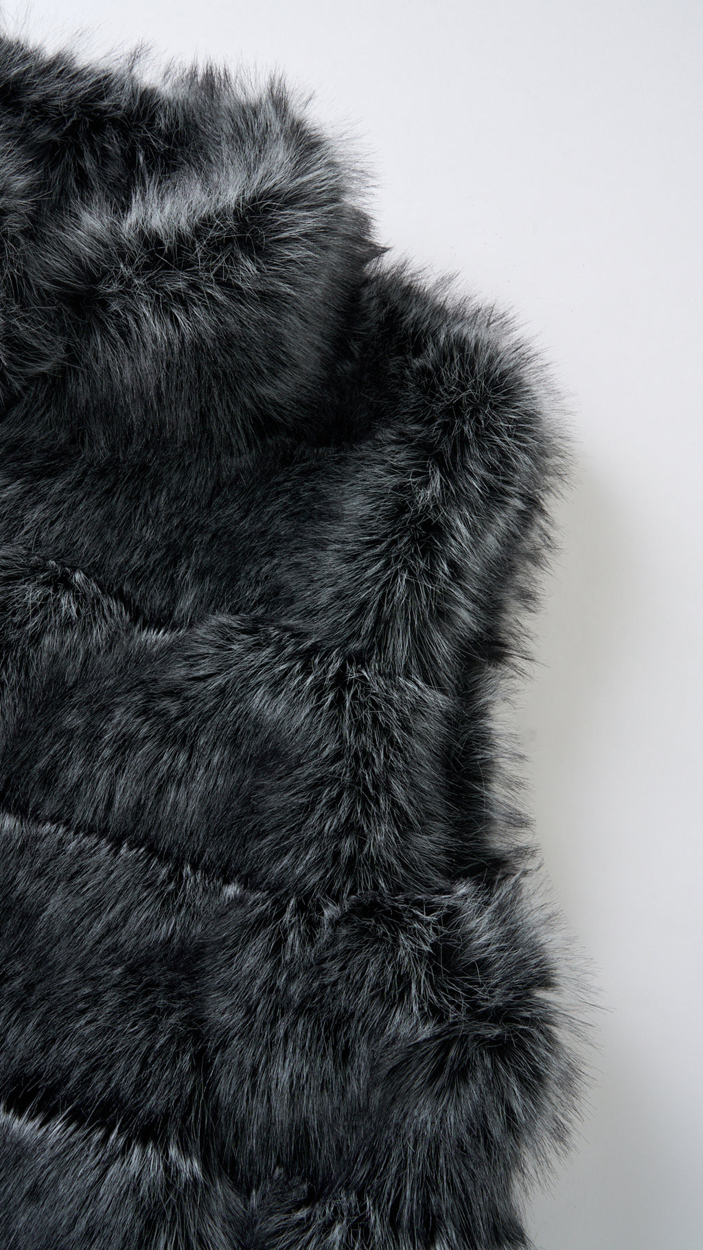 Gilet Senza Maniche Donna in Pelliccia Sintetica, Modello Collo Alto Elegante, Gilet Corto Invernale Casual per Abbinamenti Outfit