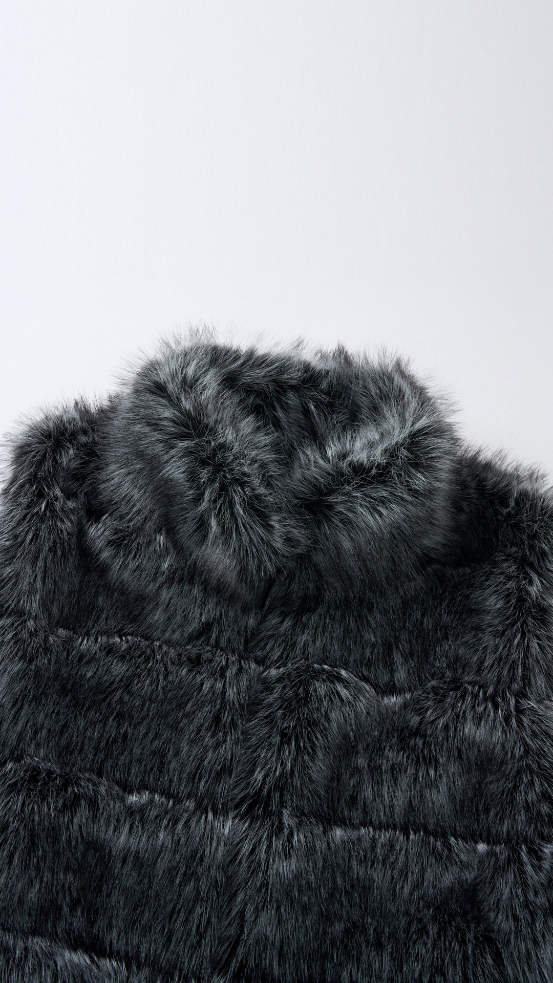 Gilet Senza Maniche Donna in Pelliccia Sintetica, Modello Collo Alto Elegante, Gilet Corto Invernale Casual per Abbinamenti Outfit