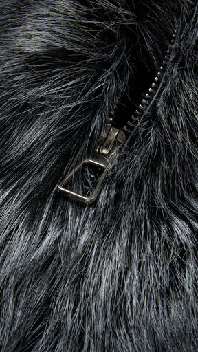 Gilet Senza Maniche Donna in Pelliccia Sintetica, Modello Collo Alto Elegante, Gilet Corto Invernale Casual per Abbinamenti Outfit