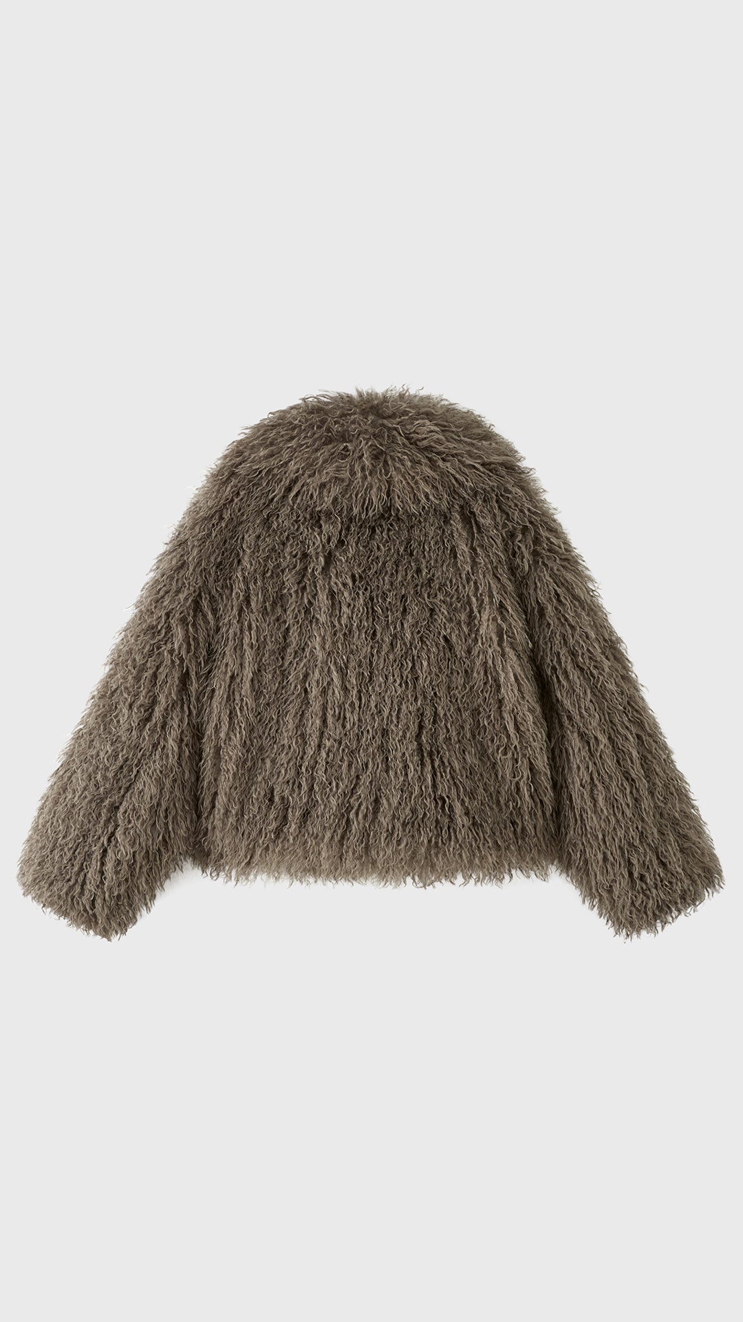 Giacca Corta Donna in Pelliccia Sintetica, Cappotto con Collo a Revers Ampio, Modello Soffice Caldo Autunno Inverno, Taglie S/M e L/XL