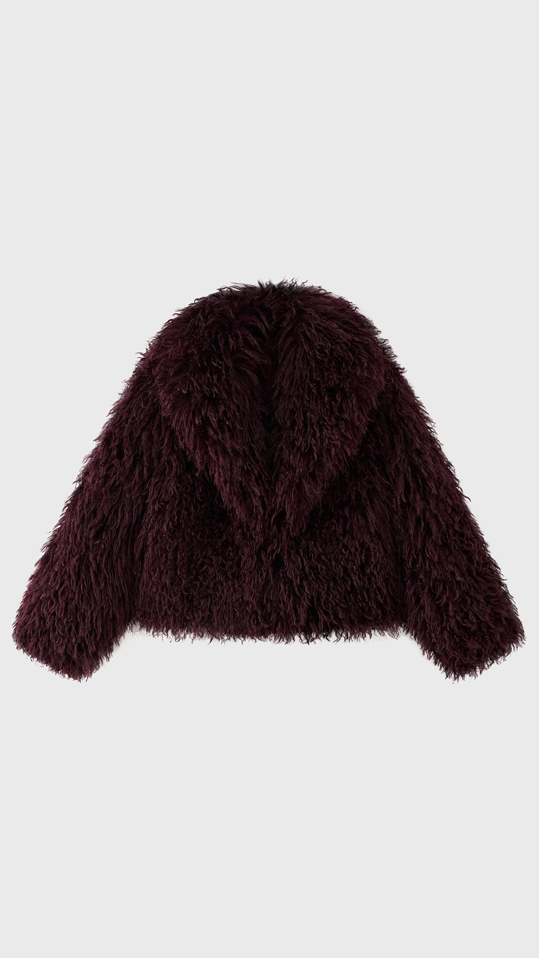 Giacca Corta Donna in Pelliccia Sintetica, Cappotto con Collo a Revers Ampio, Modello Soffice Caldo Autunno Inverno, Taglie S/M e L/XL