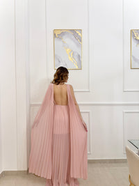 Vestito elegante lungo plisettato Alice