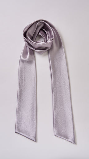 Vestito Lungo Satin Donna con Colletto Alto e Spalle Scoperte, Abito Elegante Cerimonia Busto Arricciato e Gonna Svasata