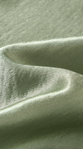Vestito Lungo Satin Donna con Colletto Alto e Spalle Scoperte, Abito Elegante Cerimonia Busto Arricciato e Gonna Svasata