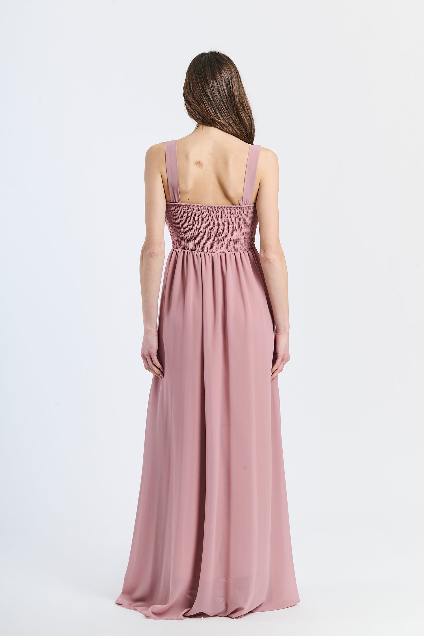 Zoe Long Tulle Wide Bridesmaid Dress