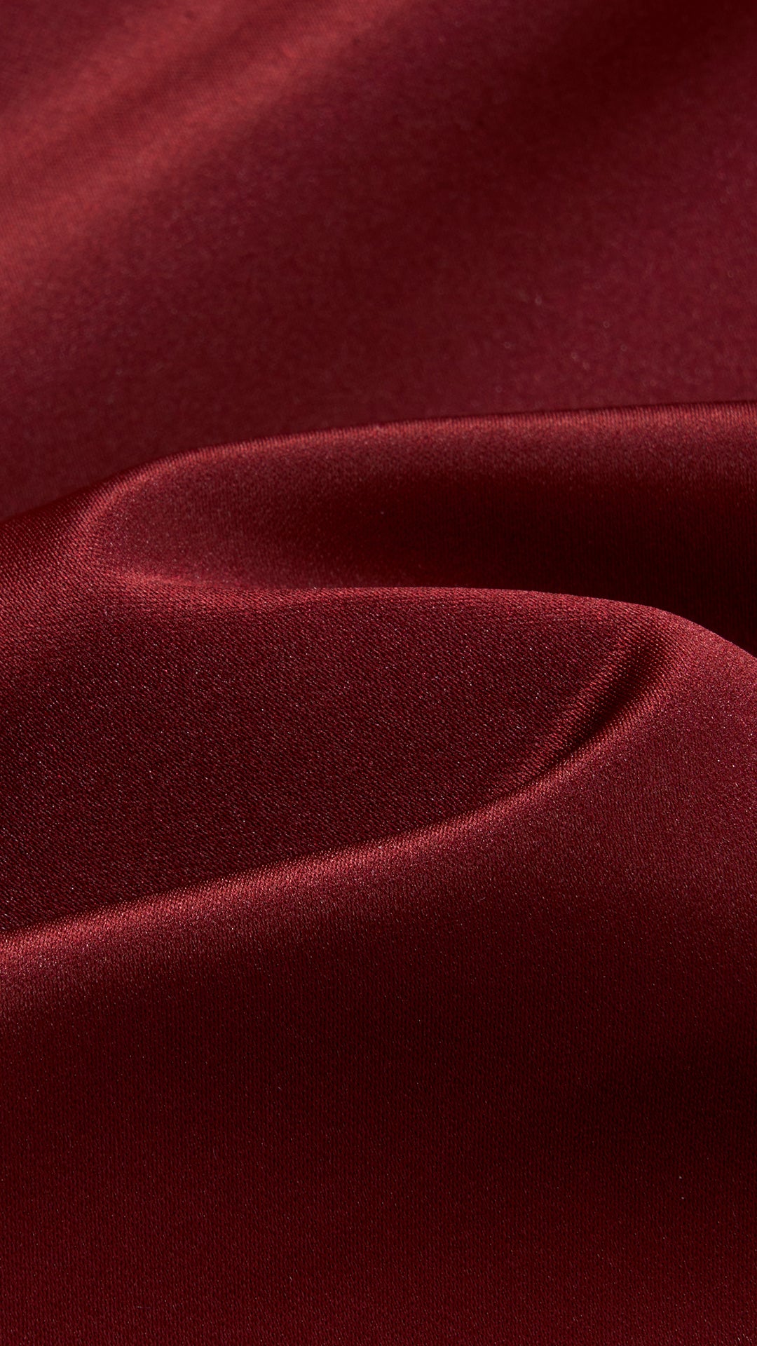 Vestito Lungo Satin Spalline Sottili a Spalla Scoperta, Abito Elegante Donna da Cerimonia con Busto Arricciato e Gonna Ampia