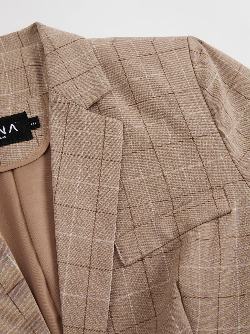 Tuta Donna Elegante - Giacca con Motivo e Pantaloni per Look Sophisticato
