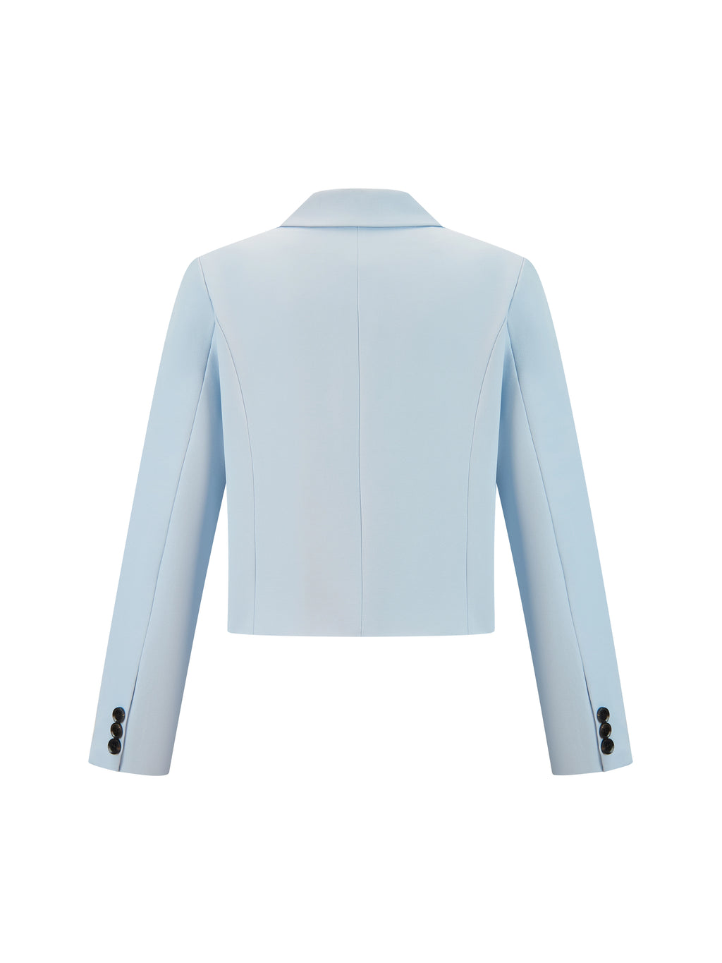 Blazer Donna Corto Doppiopetto - Giacca Cropped Elegante per Ufficio e Stile Quotidiano