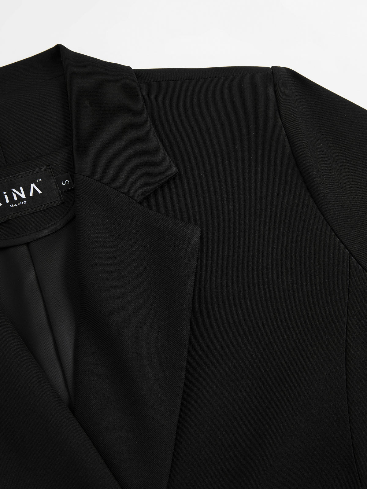 Blazer Donna Corto Doppiopetto - Giacca Cropped Elegante per Ufficio e Stile Quotidiano