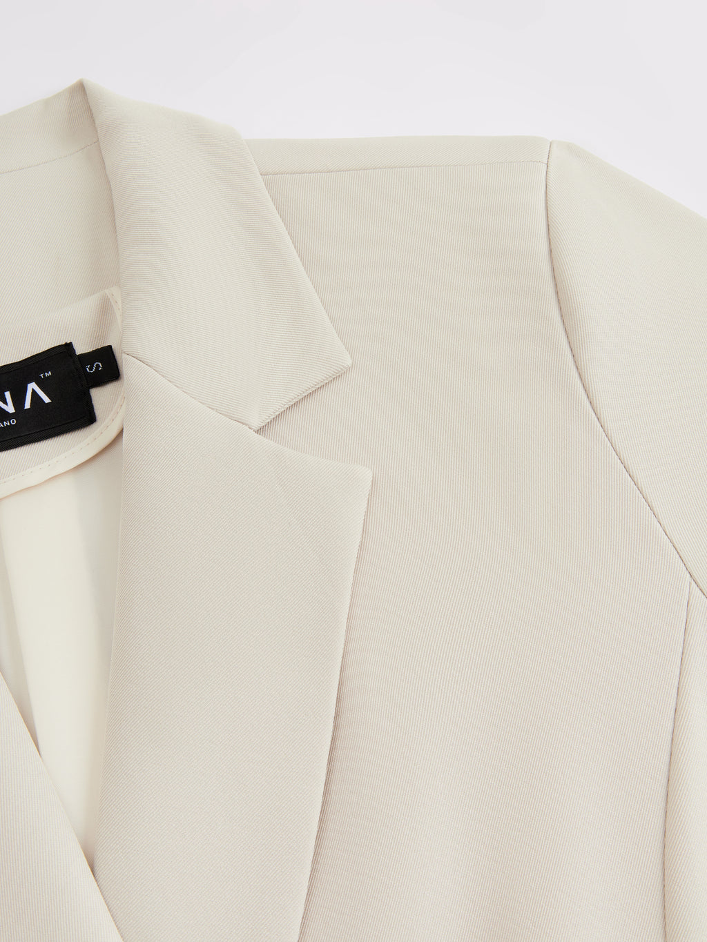 Blazer Donna Corto Doppiopetto - Giacca Cropped Elegante per Ufficio e Stile Quotidiano