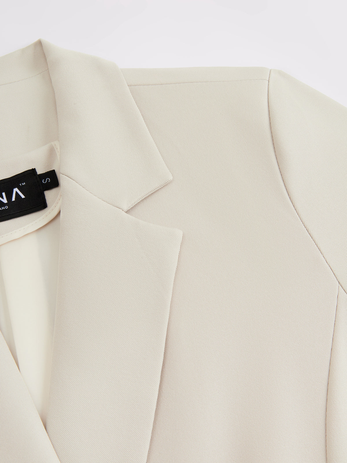Blazer Donna Corto Doppiopetto - Giacca Cropped Elegante per Ufficio e Stile Quotidiano