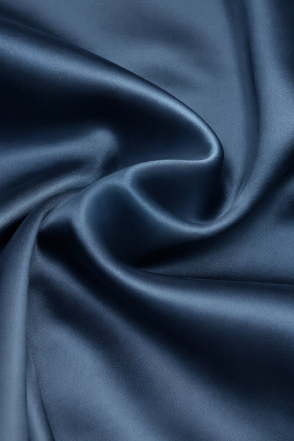 Abito Lungo Elegante in Raso Monospalla con Spacco Laterale “Seta Viva” -6