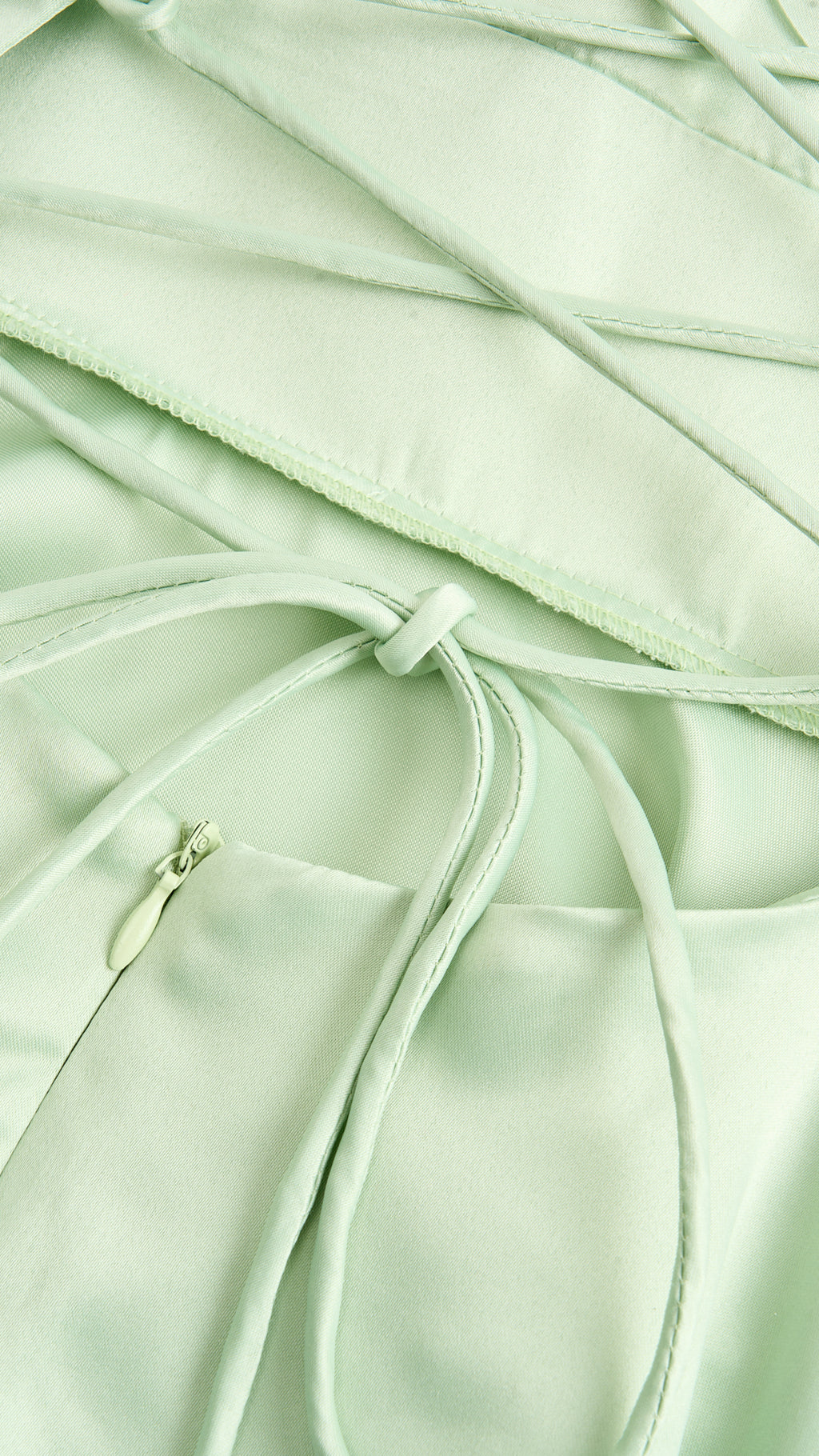 Elegant Long Satin Dress with Thin Straps – “Estella”