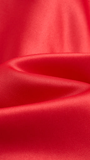 Elegant Long Satin Dress with Thin Straps – “Estella”