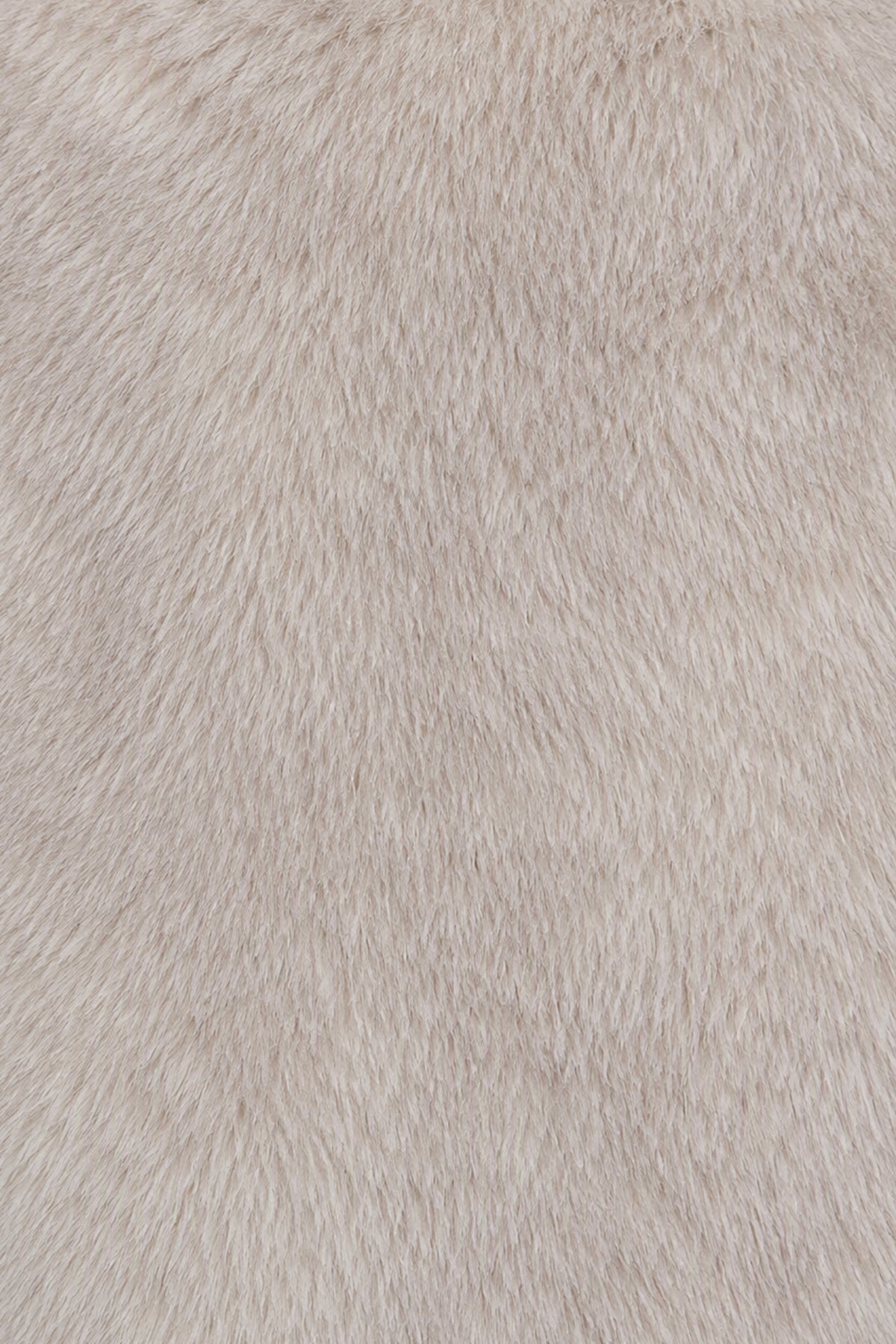 Giacca Corta Donna in Peluche Sintetico, Collo a Revers Ampio, Modello Corto Invernale Elegante-1