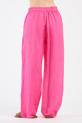 Pantaloni baggy fuxia, ideali per uno stile fashion e audace