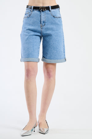 Jeans bermuda largo Agnese