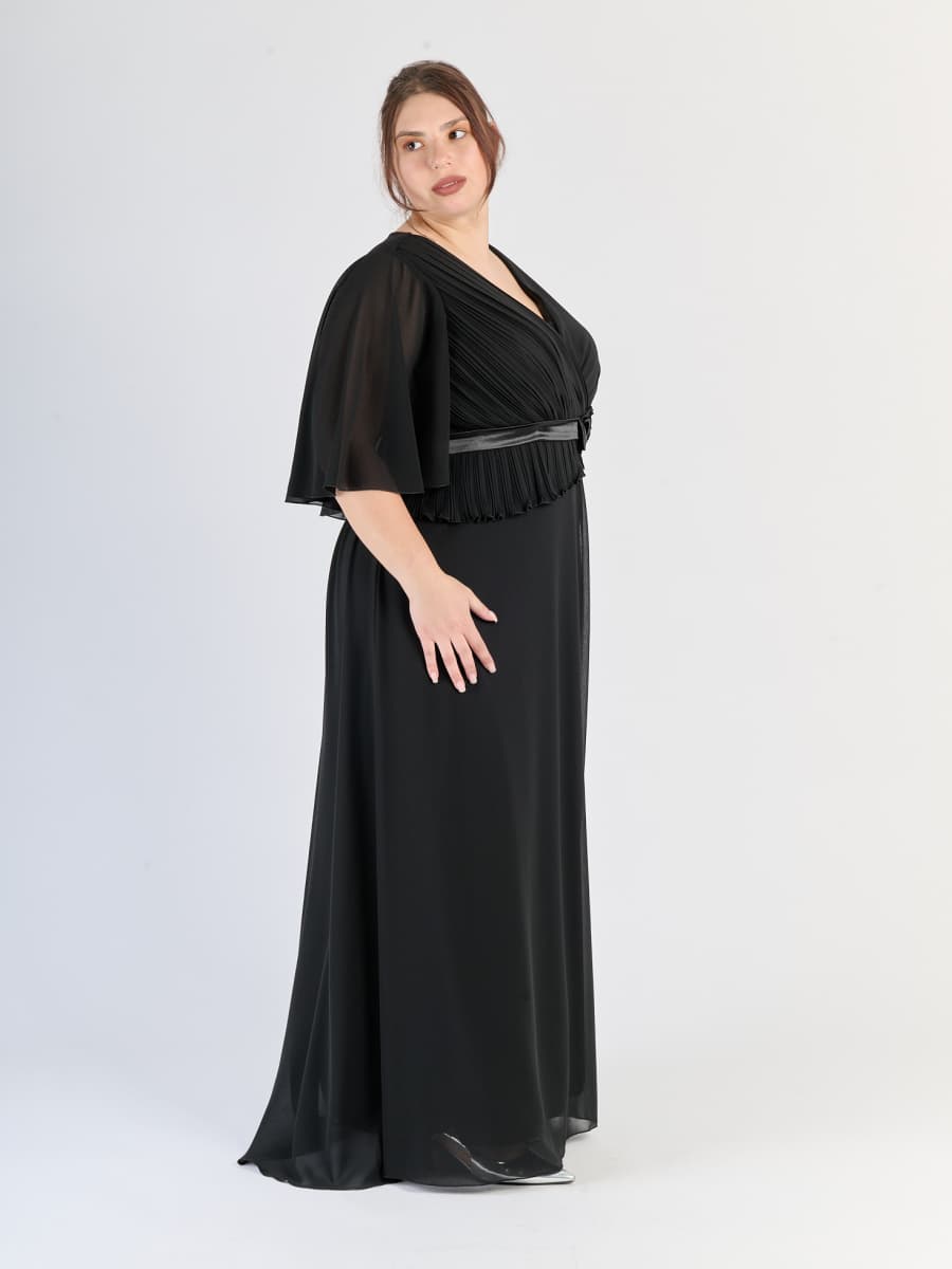 Vestito Nero da sera, silhouette raffinata