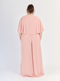 Vestito Rosa Antico da sera, silhouette accattivante