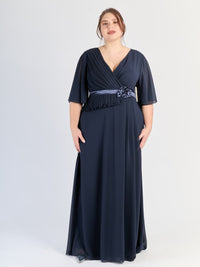 Vestito formale Navy, design elegante, stile intenso