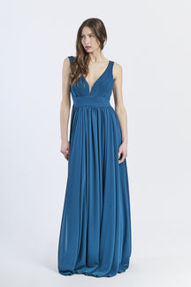 Zoe Long Tulle Wide Bridesmaid Dress