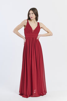 Zoe Long Tulle Wide Bridesmaid Dress