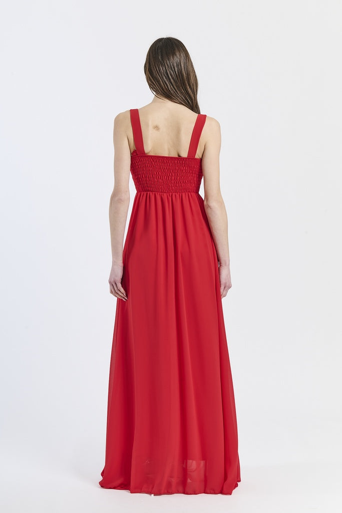 Zoe Long Tulle Wide Bridesmaid Dress