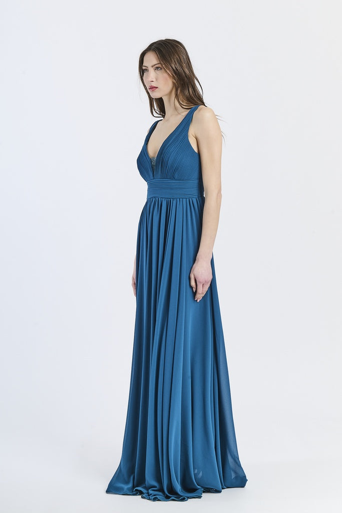 Zoe Long Tulle Wide Bridesmaid Dress
