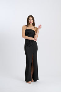 Abito Avirelle – Senza spalline drappeggiato con nodo