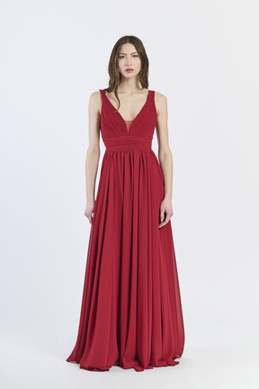 Zoe Long Tulle Wide Bridesmaid Dress