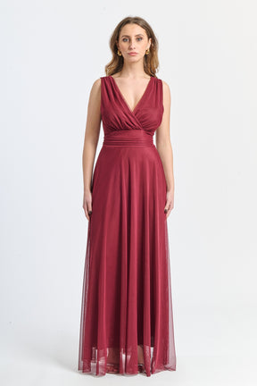 Robe vino elegante confodera fluida e colore profondo
