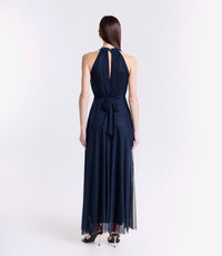 Abito lungo in tulle cut out Lucrezia