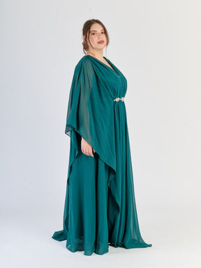 Abito lungo Verde.S 