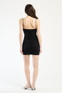 Abito nero bodycon, classico e perfetto per ogni occasione.