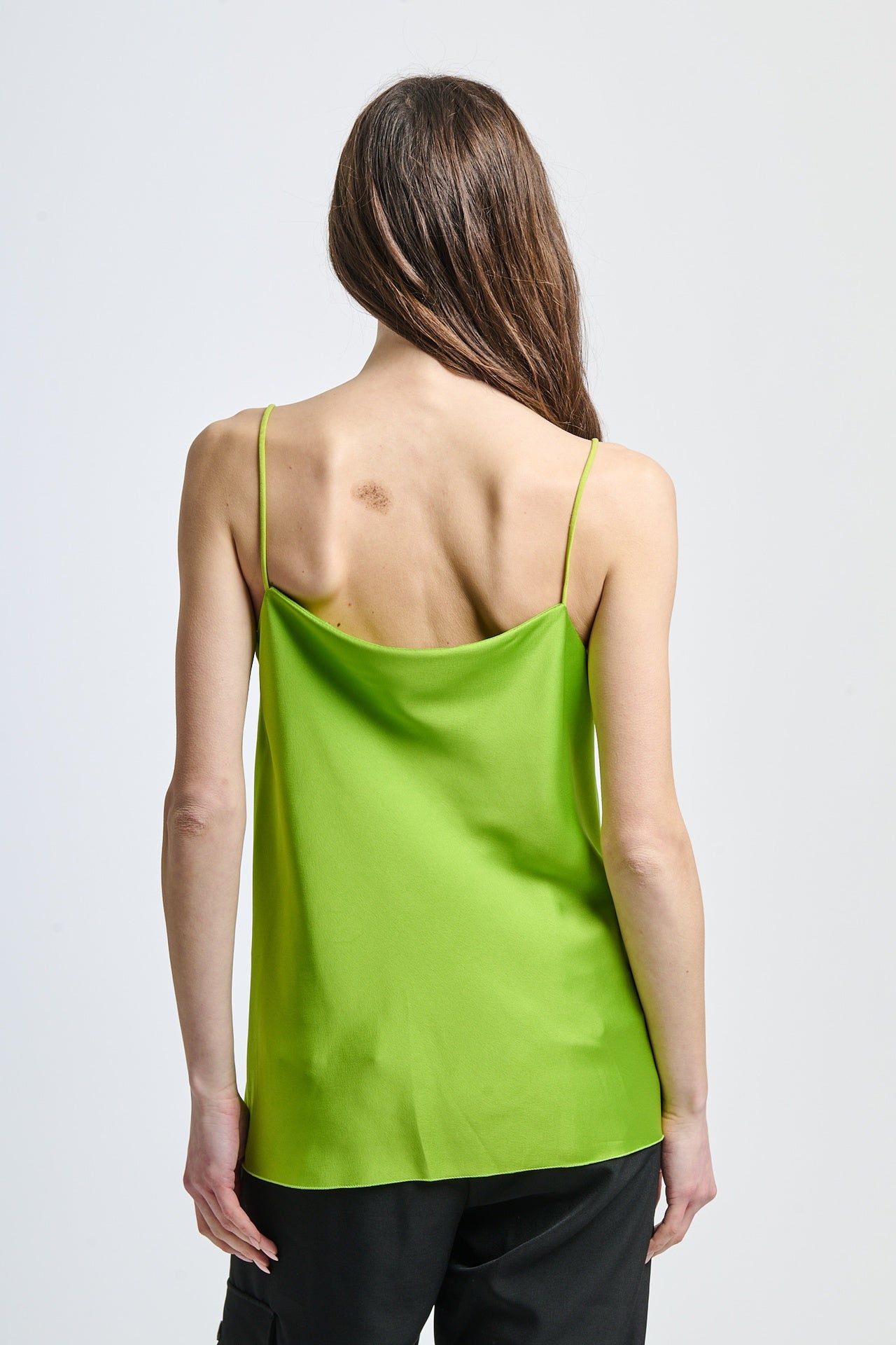 Canotta verde mela minimalista conenergia vegetale