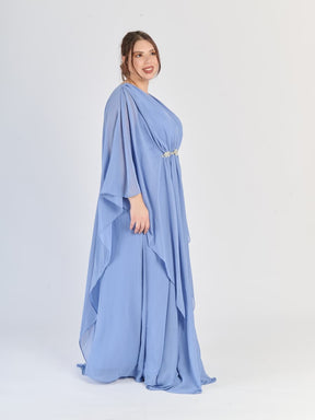 Vestito da sera Lavanda, tessuto leggero, colore dolce
