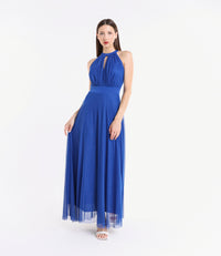 Abito lungo in tulle cut out Lucrezia